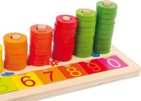 Thumbnail for Toystar EcoToys Counting Fun | Make learning fun - Colorful wooden math board - Maak leren leuk - Kleurrijk houten rekenbo...