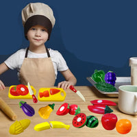 Thumbnail for Toystar MiniChef | Playful learning to cut - Fruit and vegetable cutting set for children - Speels leren snijden - Groente...