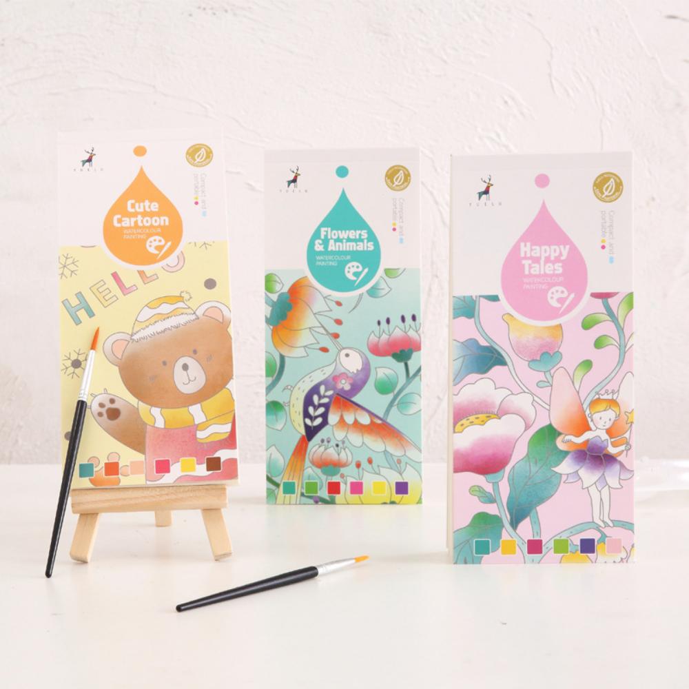 Toystar Watercolor Wonder | Discover the creative world of painting - Painting book for children - Ontdek de creatieve wer...
