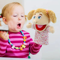 Thumbnail for Glove puppet fun | Magical Puppetry - Soft plush hand puppet for interactive play fun
