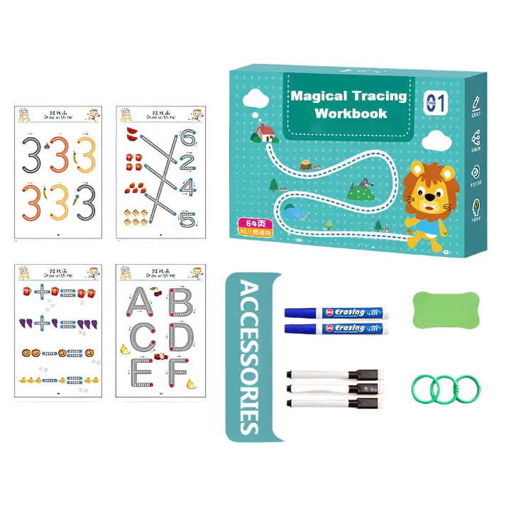Toystar BrainBoost Workbook | Learning to read and write - educational workbook - Leren lezen en schrijven - educatief wer...