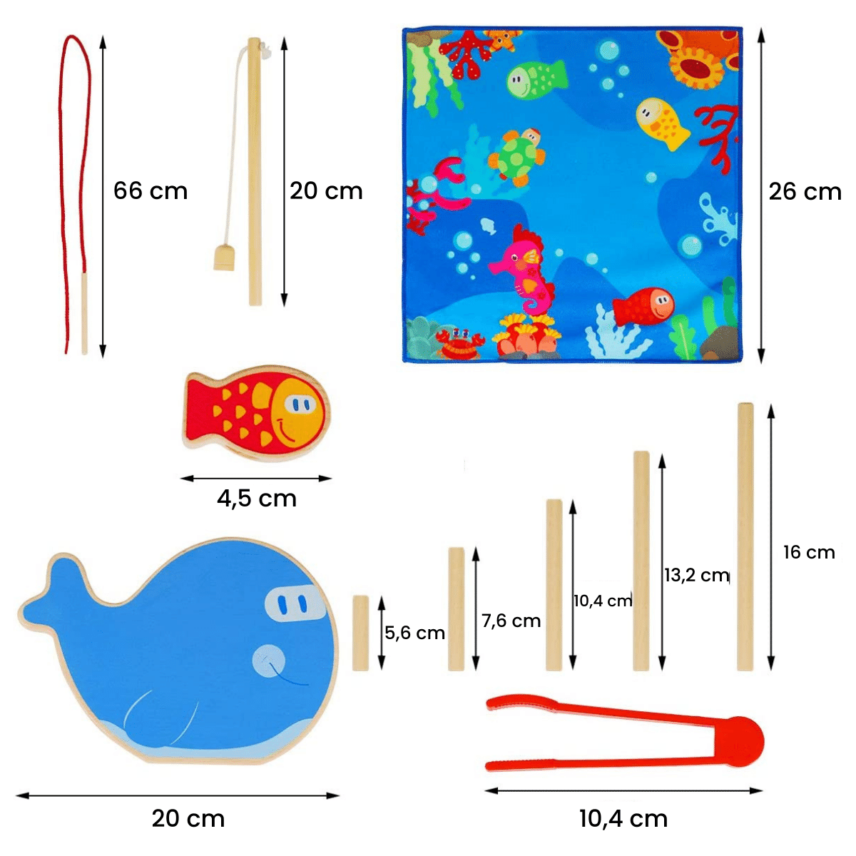 Toystar Ecotoys Fish Play Fun | Toys for Development and Creativity - Educational and Fun for Children - Bestseller - Spee...