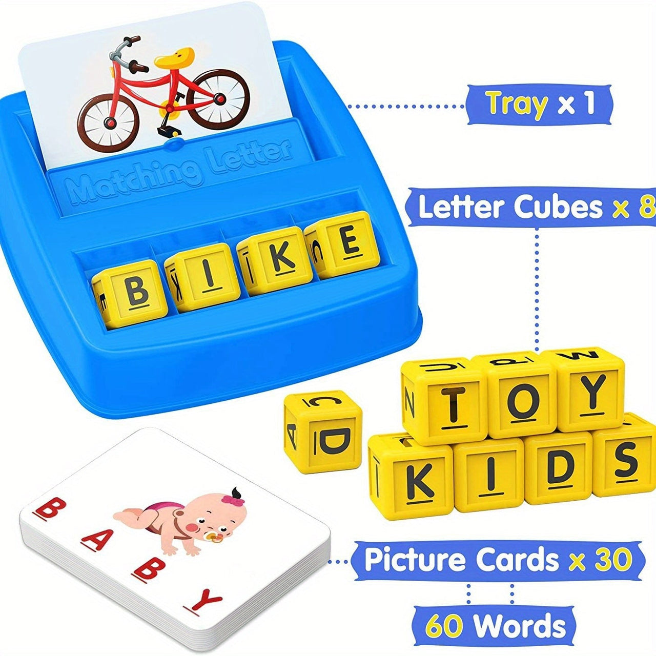 Toystar Letterland Adventure | Witty Letter Games for Toddlers - Educational Fun for Kids - Geestige Letterspelletjes voor...