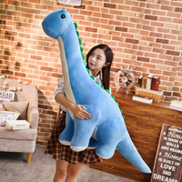 Thumbnail for Toystar Giant Dinosaur Plush Pillow | Stress Relief & Comfort - Cute Tanistropheus Toy for Kids & Adults - Bestseller - St...