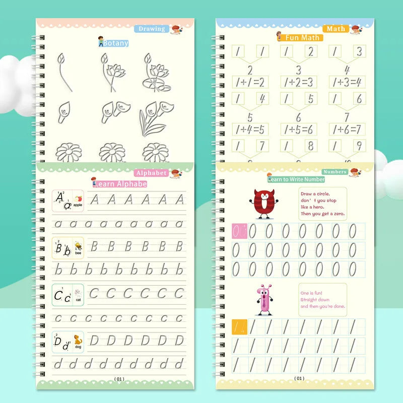 WonderBook | Bring learning to life - Playful exercise books for young explorers