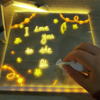 Thumbnail for Toystar Personalized LED Lamp | Creative Message Board for Kids - Rechargeable and Extendable - Creatief Berichtbord voor ...