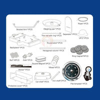 Thumbnail for Magnetix MagneTech | Wetenschappelijk Plezier - Magnetische Levitatieset voor Experimenten