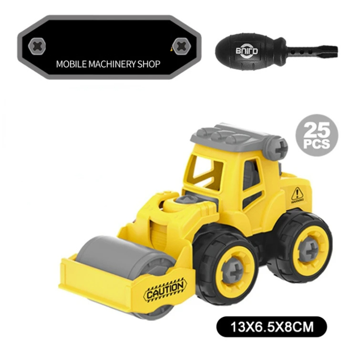 Toystar BuildMaster | Stimulate your child's creativity - construction playset with excavator, tractor and more - stimulee...