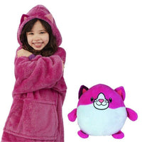 Thumbnail for Toystar Snuggle Pals | Cozy comfort - 2-in-1 Kids Animal Hoodie Pillow Toy for Winter - Knus comfort - 2-in-1 Kids Animal ...