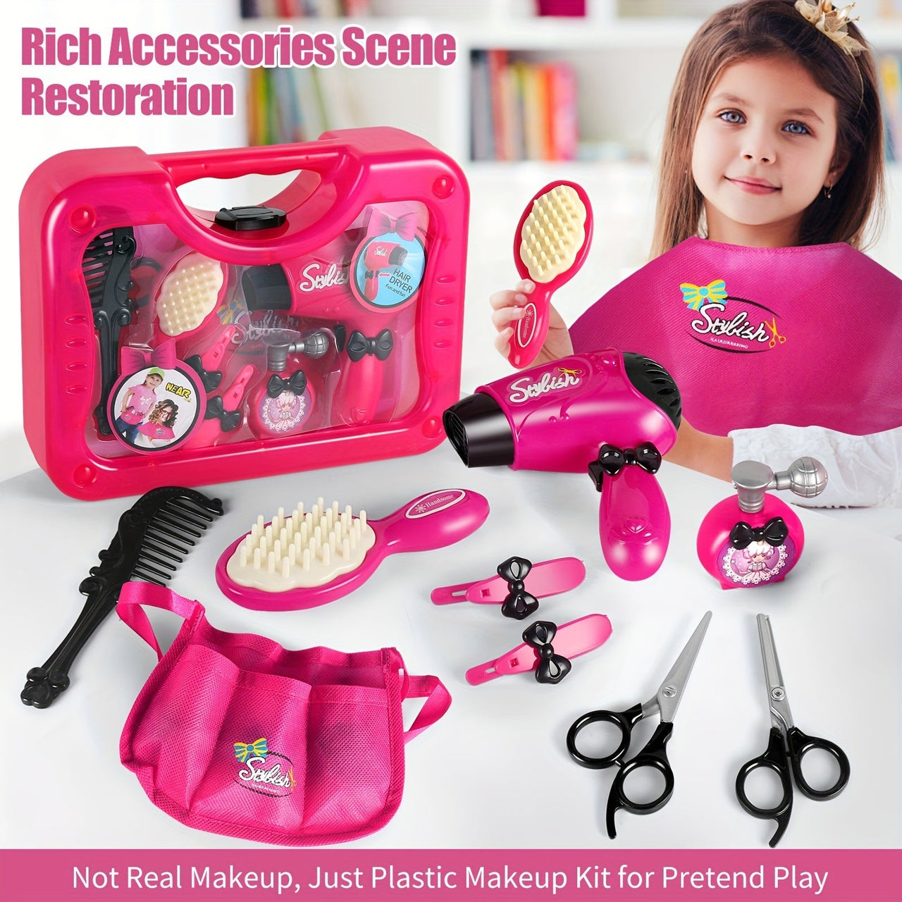 Toystar GlamourPlay | Magical makeover - Beauty salon play set for creative kids - Magische make-over - Beauty salon speel...