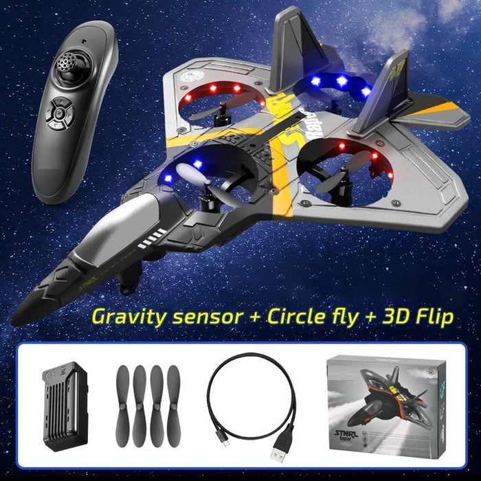 Toystar Jet Fighter | Best Remote Control Toy Ever - Encourages action and coordination - Bestseller - Beste op afstand be...