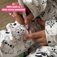 Thumbnail for Toystar ForestFriends | Color and discover - DIY pajama set with forest animals - Kleuren en ontdekken - DIY pyjamaset met...