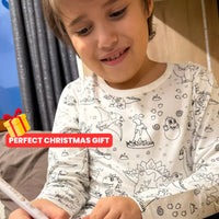 Thumbnail for Toystar DinoDreams | Color and play - DIY pajama set with dino print - Kleuren en spelen - DIY pyjamaset met dino-print (7)