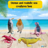 Thumbnail for Toystar OceanQuest | Dive into a magical sea - Play set with small sea animals for bath and imaginative play - Duik in een...
