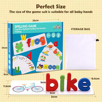 Thumbnail for Toystar SpellFun | Learning to read through play – Montessori spelling puzzle - Spelenderwijs leren lezen – Montessori spe...