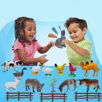 Thumbnail for Toystar Farm Animals | Get to know farm animals - Educational animal figures play set for children - Leer boerderijdieren ...
