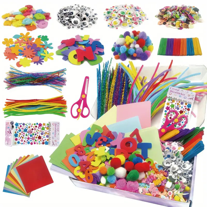 Toystar CreatiFun | Endless crafting fun - Complete DIY craft set for children - Eindeloos knutselplezier - Complete DIY k...