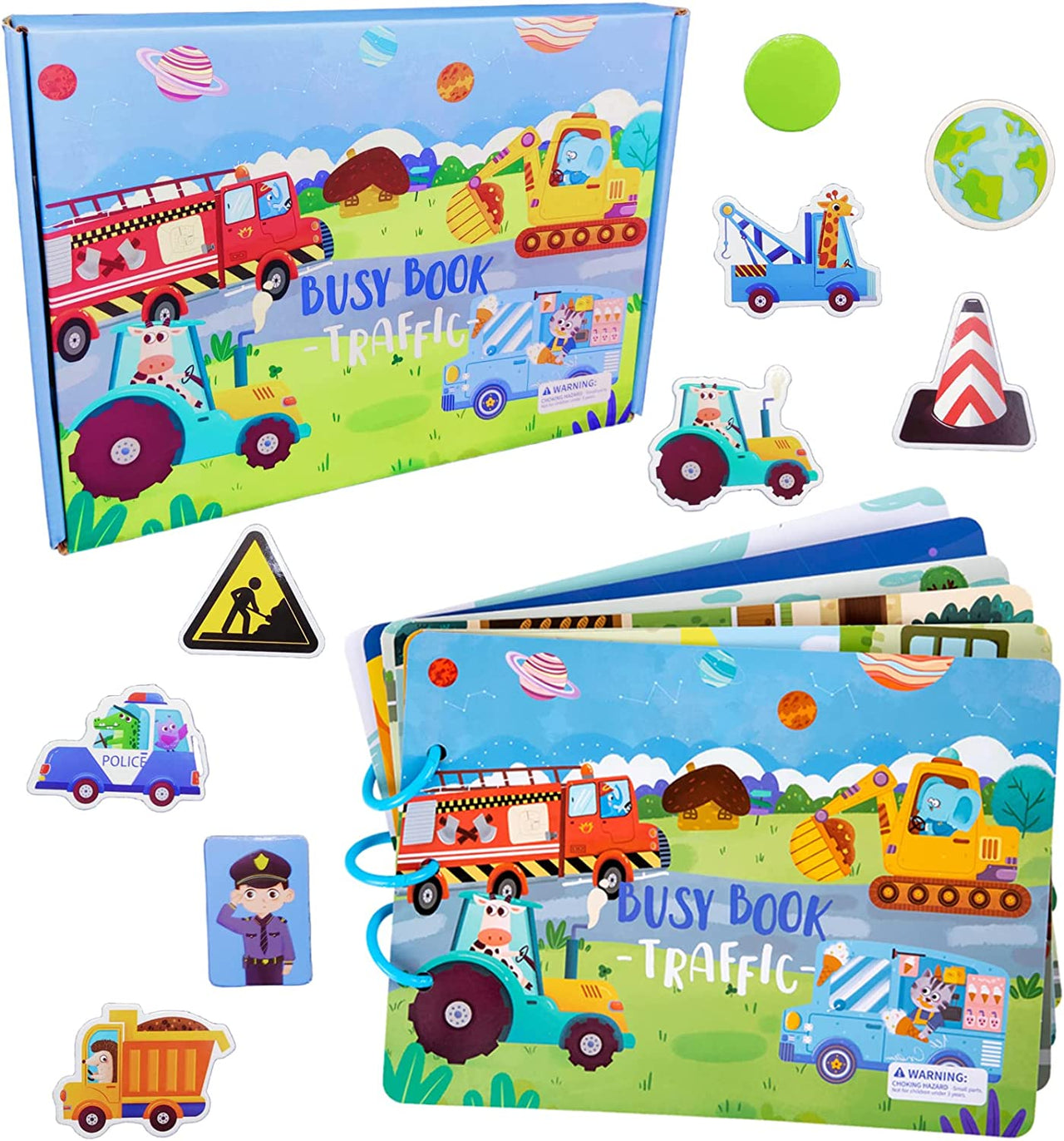 Toystar SmartyPlay | Learning through play - Montessori activity book for toddlers - Spelenderwijs leren - Montessori acti...