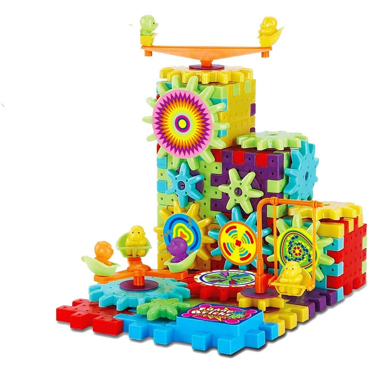 MagicGears | Bouw en ontdek - 3D elektrische tandwiel bouwblokken voor kinderen