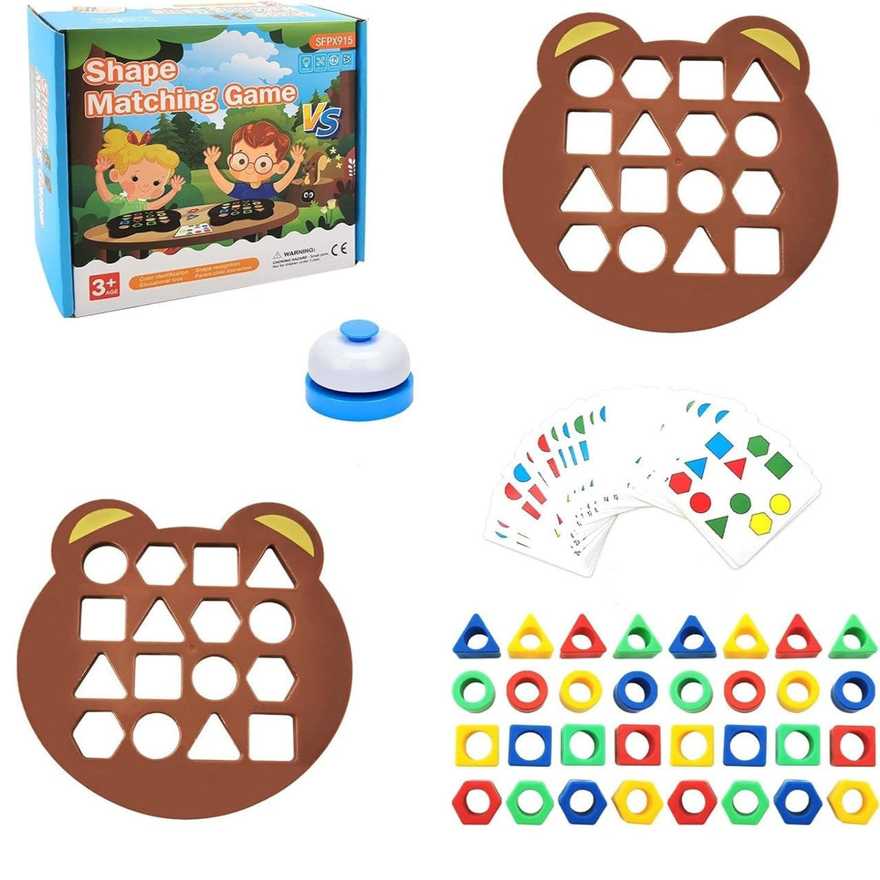 Toystar ShapeMaster | Learn and play together - Shape game for toddlers - Leer en speel samen - Vormenspel voor peuters