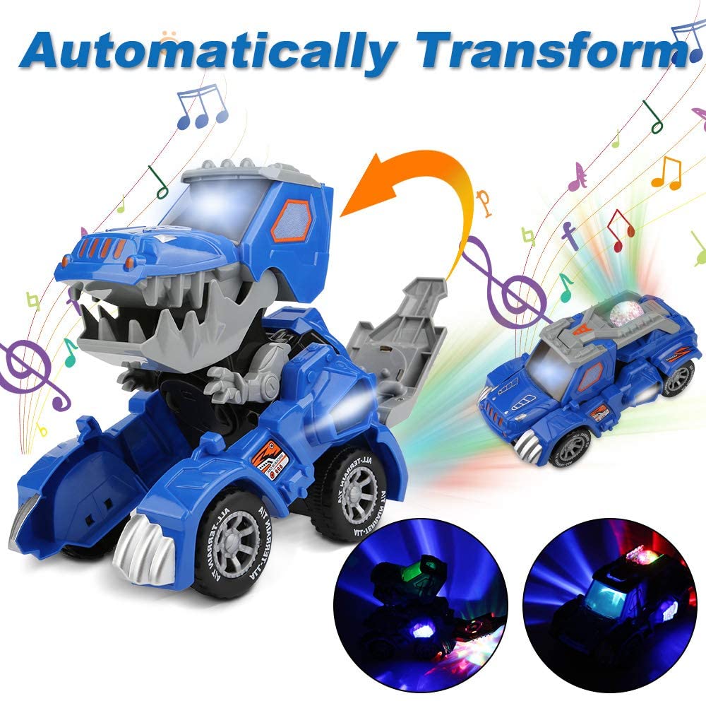 Toystar Transform Dino Car | Give your child endless adventures - The ultimate transforming dinosaur car - Geef je kind ei...