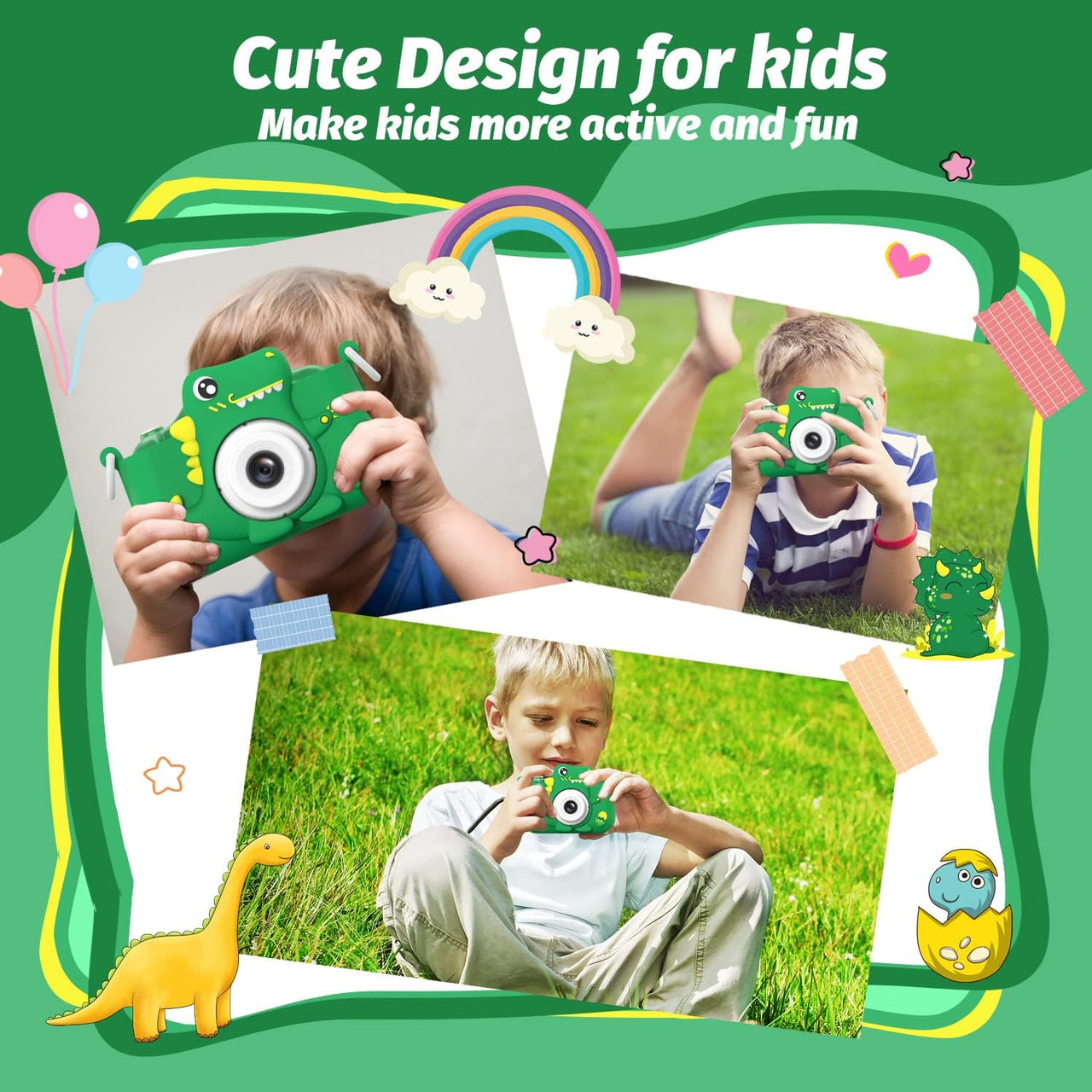 Toystar Dino Snap Camera | Make magical memories - Children's Camera Toy - Kindercamera (7)