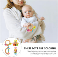 Thumbnail for Ecotoys RattlePlay | Sensorisch plezier voor kleintjes - Montessori Houten Rammelaars