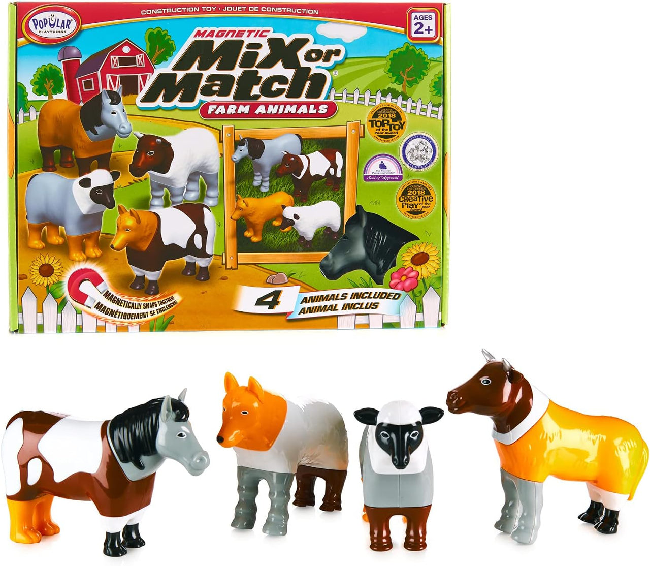 Toystar Magnetix Animal Mix™️ | Mix & Match - Educational Magnetic Animal Toys - Magnetix Animal Mix™️ | Mix & Match - Edu...
