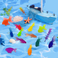 Thumbnail for Toystar AquaPals | Splashing fun - Cute rubber fish for bath and water fun - Speels leren - Educatieve muzikale autosleute...