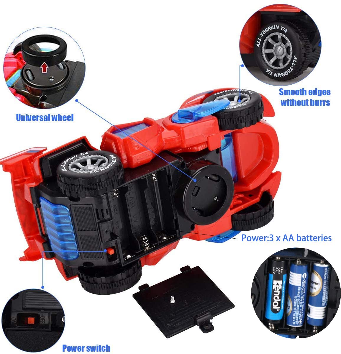 Toystar Transform Dino Car | Give your child endless adventures - The ultimate transforming dinosaur car - Geef je kind ei...
