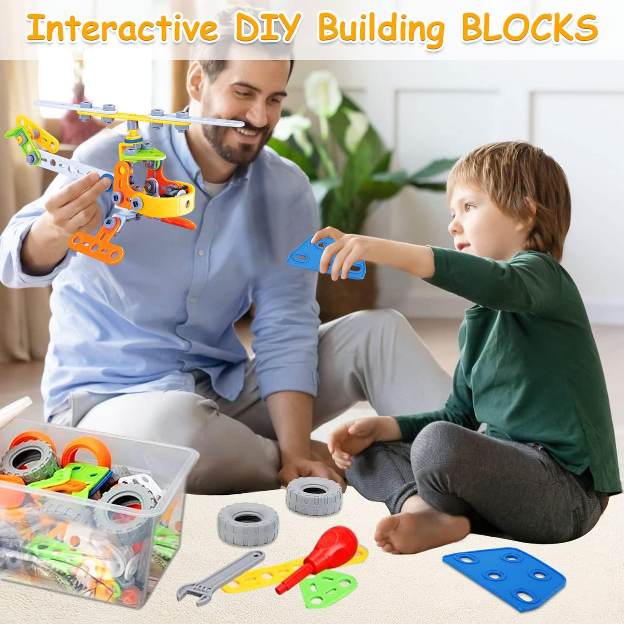 Toystar BouwBlokX | Stimulate Creativity and Learning Fun - Educational Building Set for Children from 4 years - Creatieve...