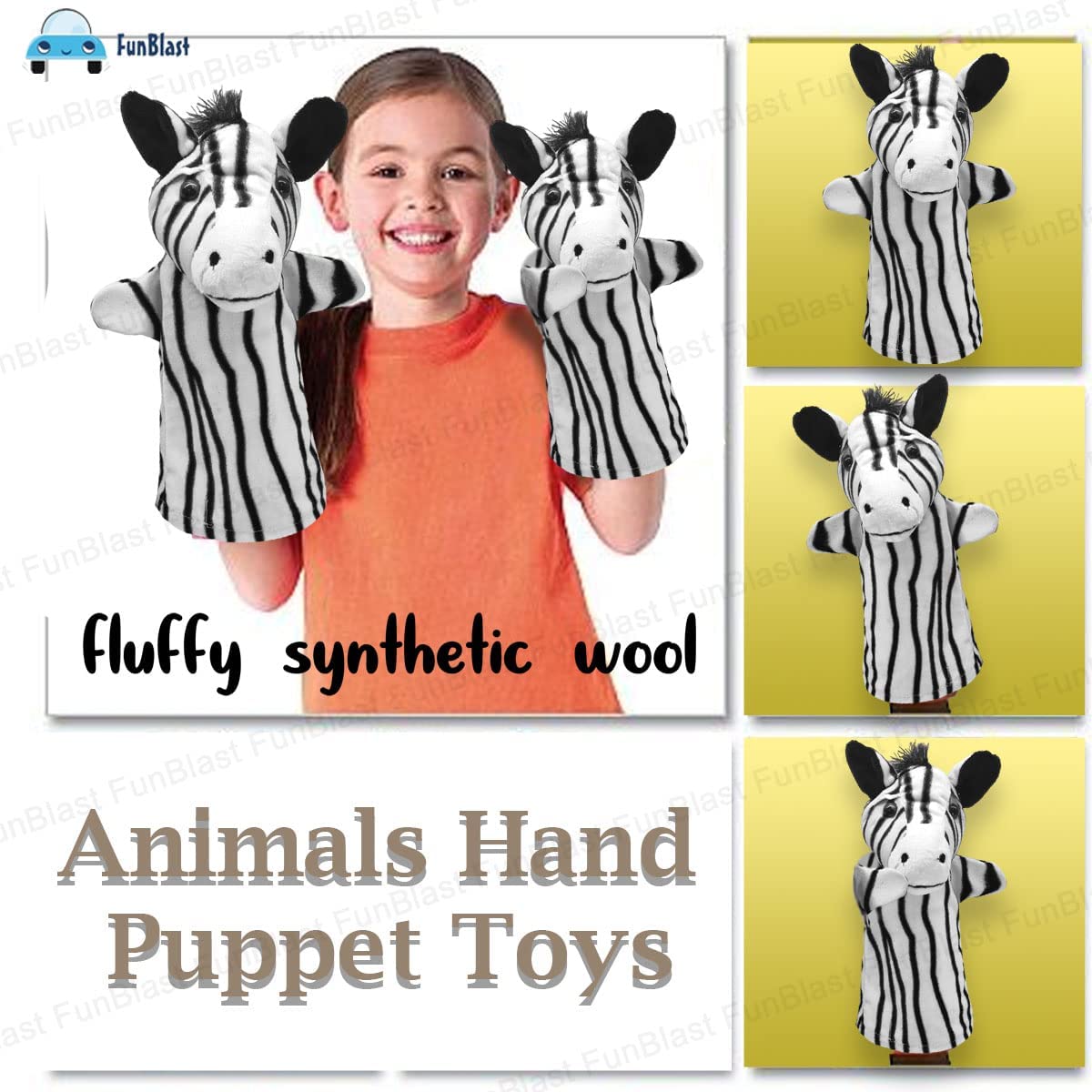 Toystar FurryTales | Bring stories to life - Plush hand puppet toy for kids - Breng verhalen tot leven - Pluche handpop sp...