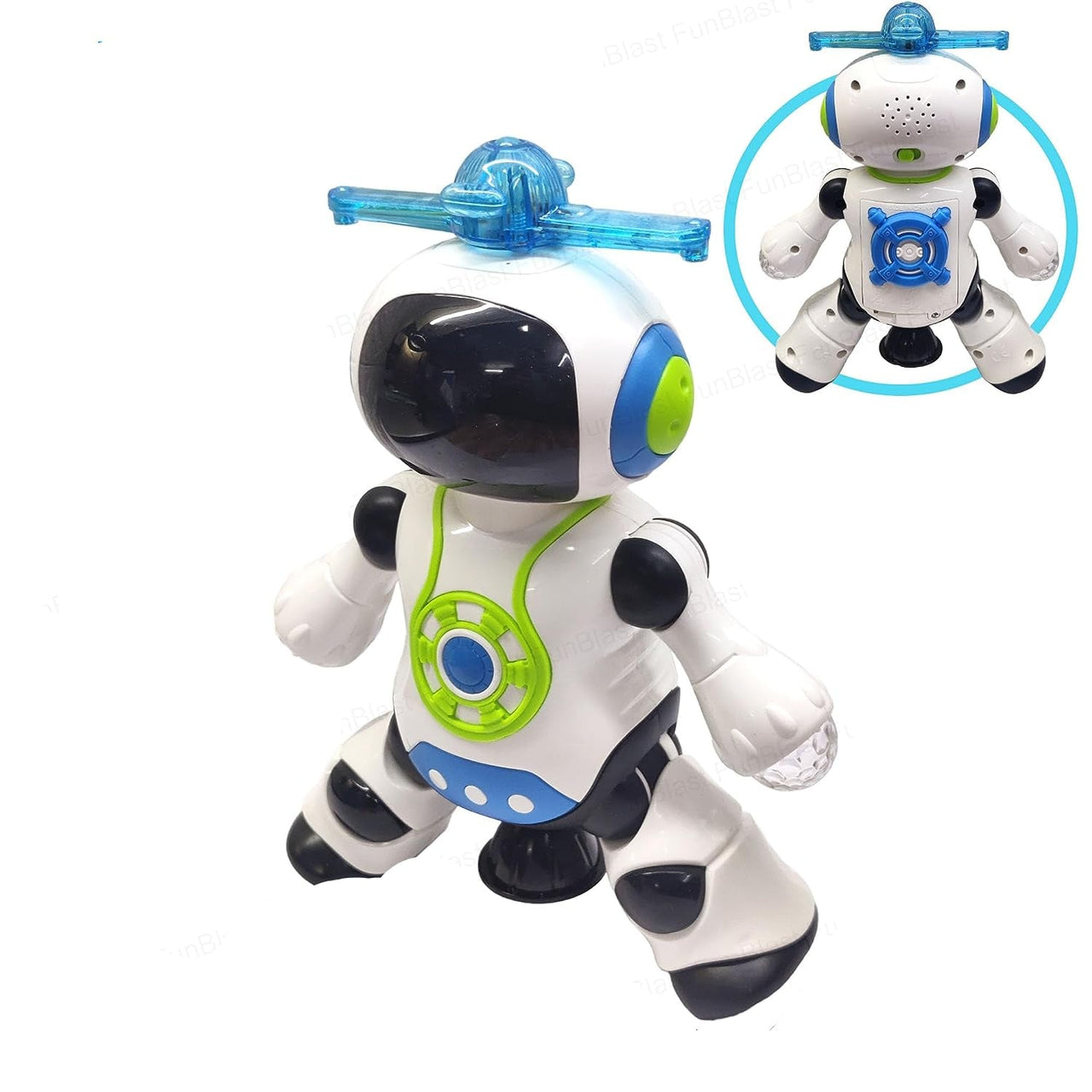 Toystar RoboGroove | Dancing spectacle - Electronic music robot with LED lights and 360° rotation - Dansend spektakel - El...