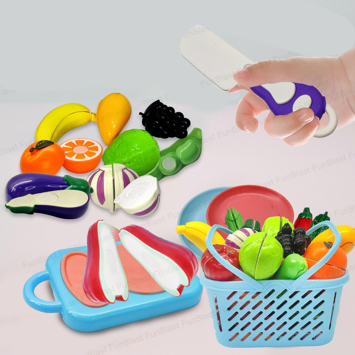 Toystar MiniChef | Imaginative Cooking - Kitchen playset with sliceable vegetables, cooking utensils and accessories - Fan...