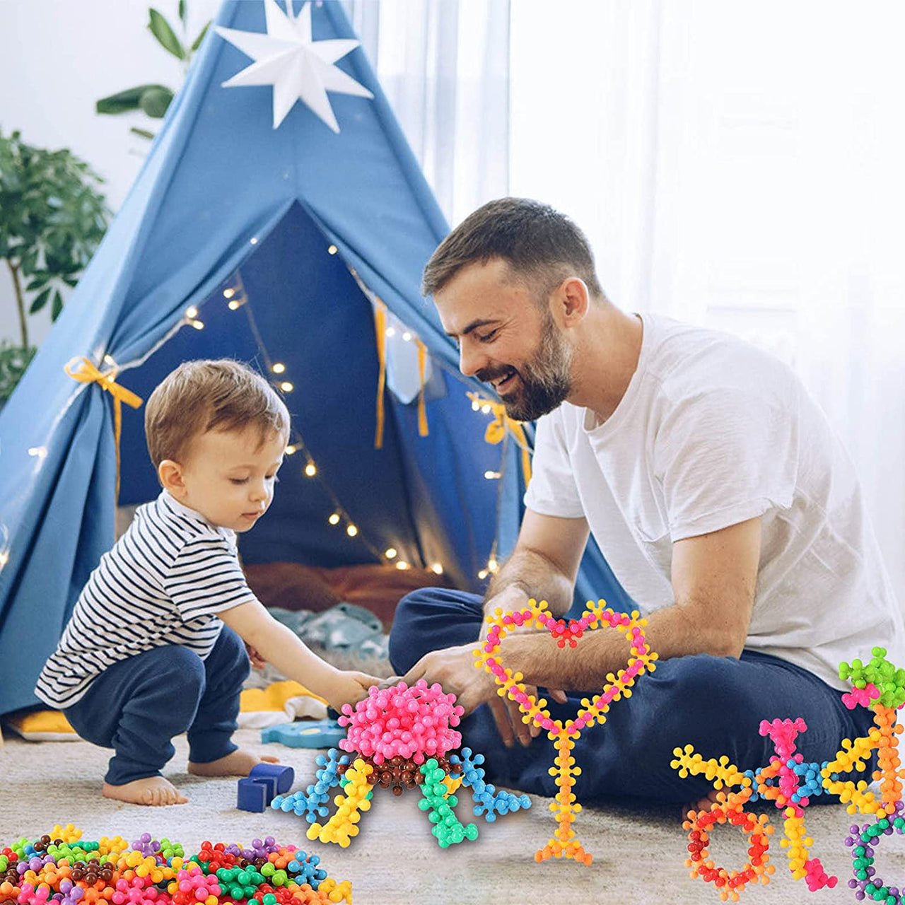 Toystar FrostyFlake Constructables | Inspire Creativity - Magic Snow Blocks - Inspireer Creativiteit - Magische Sneeuwblok...
