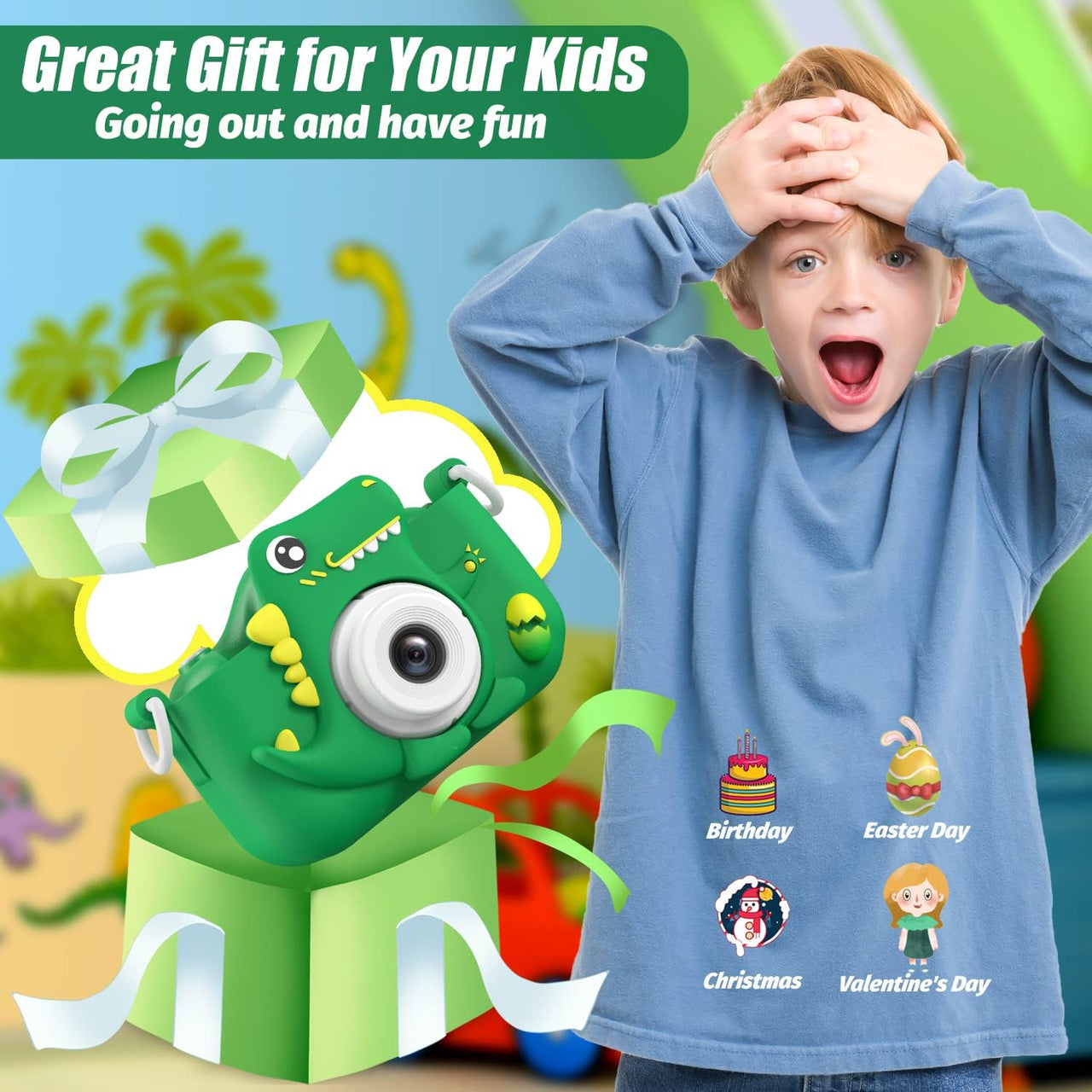 Toystar Dino Snap Camera | Make magical memories - Children's Camera Toy - Kindercamera (3)