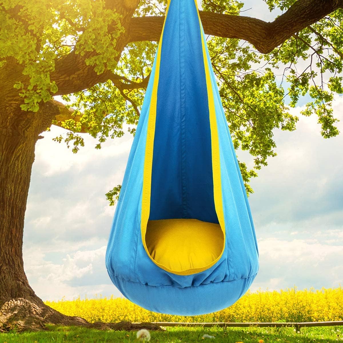 Toystar CloudNest Swing | Create a cozy play area - Hanging chair with cushion - Bestseller - Creëer een knusse speelplek ...