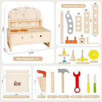 Thumbnail for Toystar Ecotoys FixiBoard | Stimulates Creativity and Skills - Educational Wooden Game Board - Stimuleert Creativiteit en ...