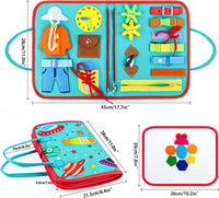 Thumbnail for Toystar Toddler Activity Board | Fun and Learning - Montessori Toys - Speelplezier en Leren - Montessori Speelgoed (5)
