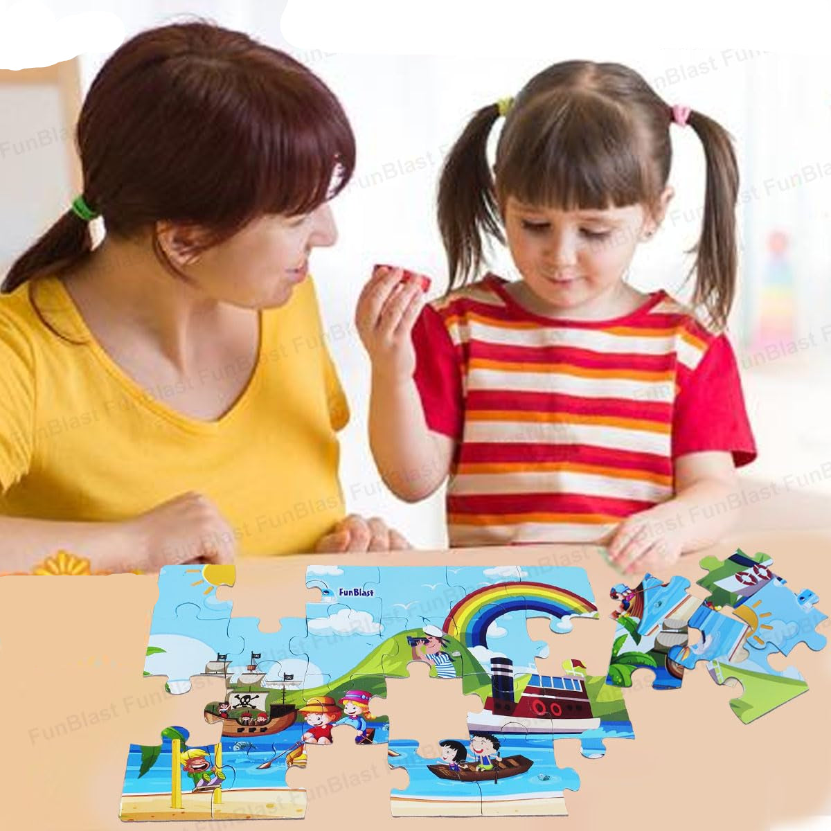Toystar EduPuzzle | Discover through play - Wooden 3D animal puzzle for children - Spelenderwijs ontdekken - Houten 3D die...