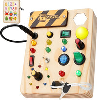 Thumbnail for Toystar Ecotoys BusyBee Montessori Board | Discover through play - Educational toys for babies - *Ontdek spelenderwijs - E...