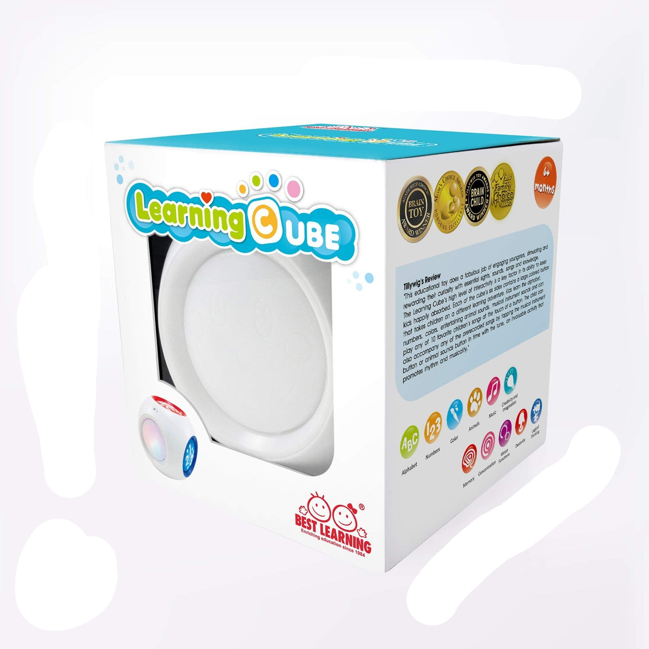Toystar Learning Cube | Music & Education - Interactive activity block for babies and toddlers - Bestseller - Muziek & edu...