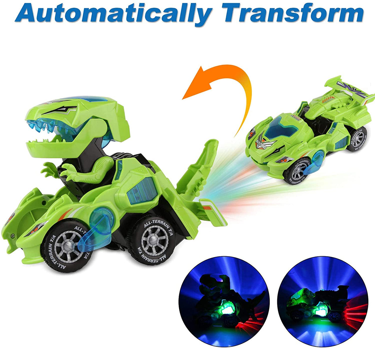 Toystar Transform Dino Car | Give your child endless adventures - The ultimate transforming dinosaur car - Geef je kind ei...