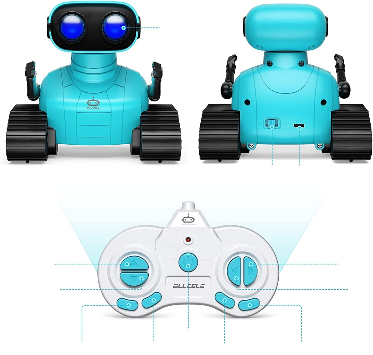 Toystar VOTE Bot | Play & learn - Mini robot with remote control and music - Speel & leer - Mini robot met afstandsbedieni...
