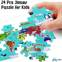 Thumbnail for Toystar GeoQuest | Discover the world through play - Educational world map puzzle for children - Bestseller - Ontdek de we...
