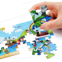 Thumbnail for Toystar EduPuzzle | Discover through play - Wooden 3D animal puzzle for children - Spelenderwijs ontdekken - Houten 3D die...