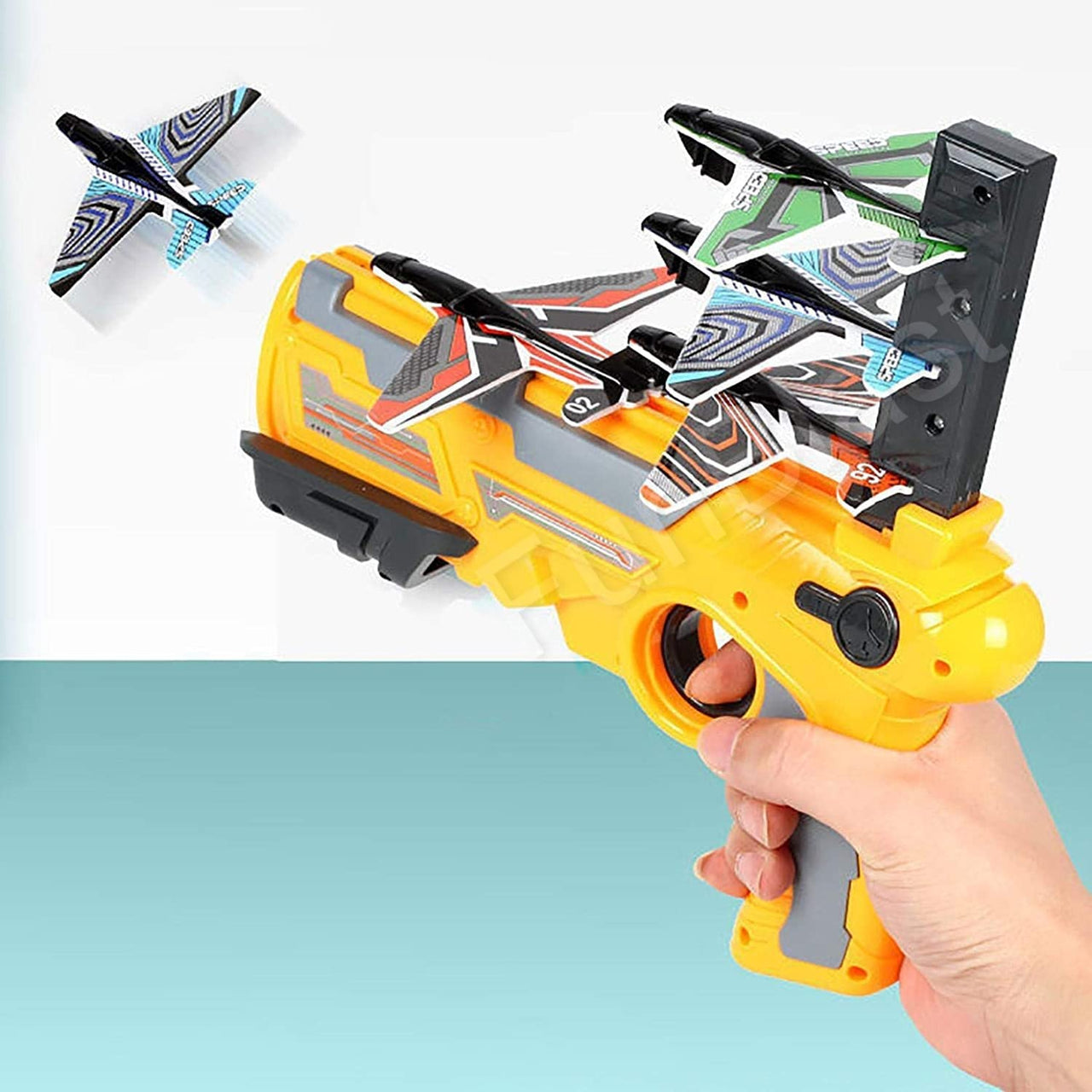 Toystar SkyShooter | Endless flying fun - Airplane launch gun with foam planes for kids - Eindeloos vliegplezier - Vliegtu...
