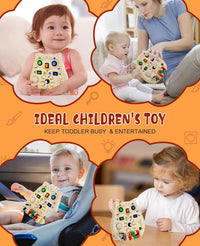 Thumbnail for Toystar Owl Bright Board | Learn through play - Educational Wooden Game Board - Leer spelenderwijs - Educatief Houten Spee...