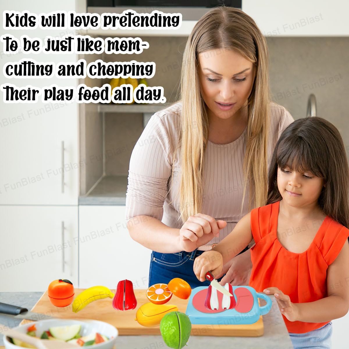 Toystar MiniChef | Cut and play - Educational fruit cutting set toys for children - Snij en speel - Educatief fruit snijse...