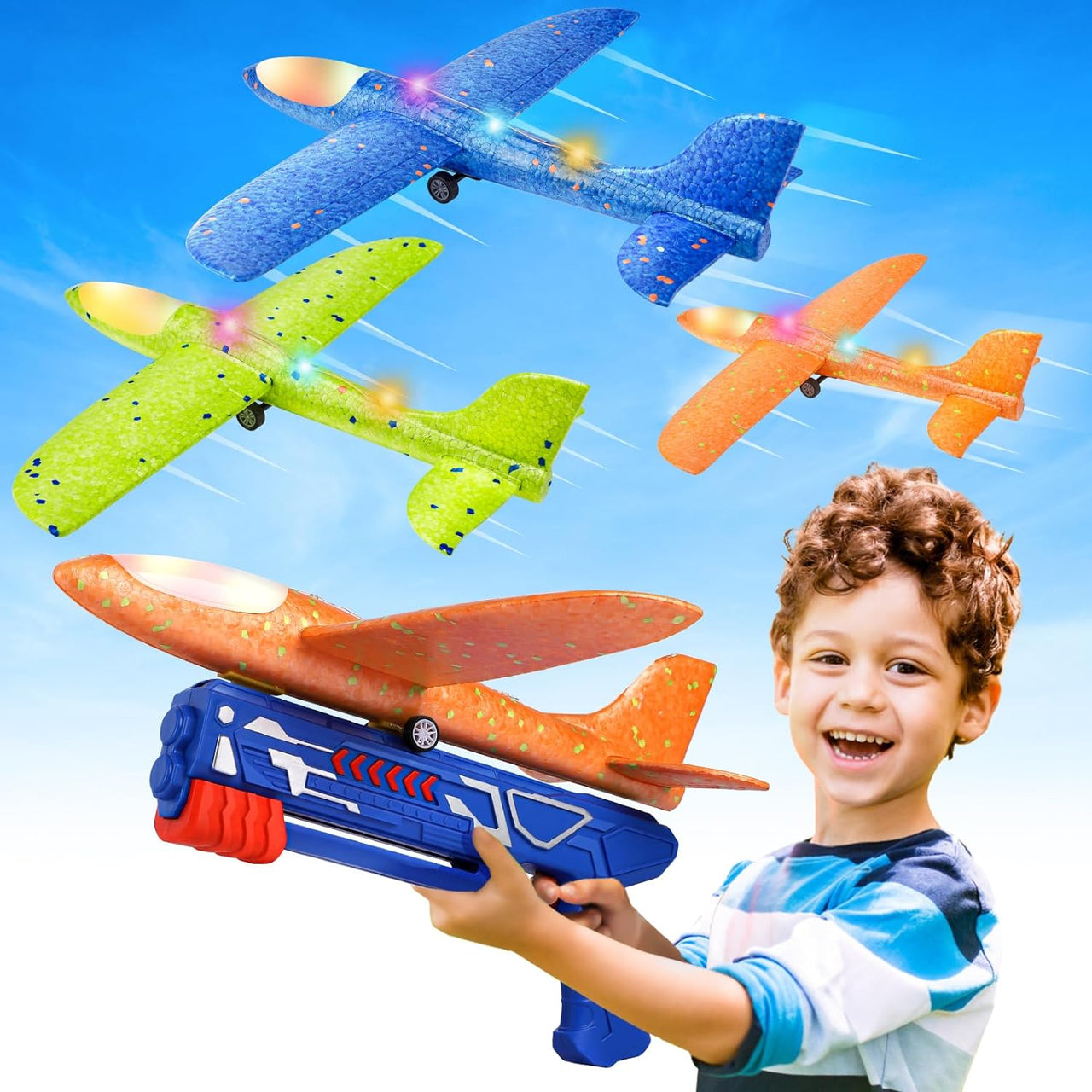 Toystar SkyGlide Launcher | Take fun to new heights - Foam Airplane Launcher Playset - Breng plezier naar nieuwe hoogtes -...